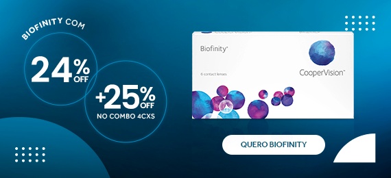 Lentes de contato Biofinity